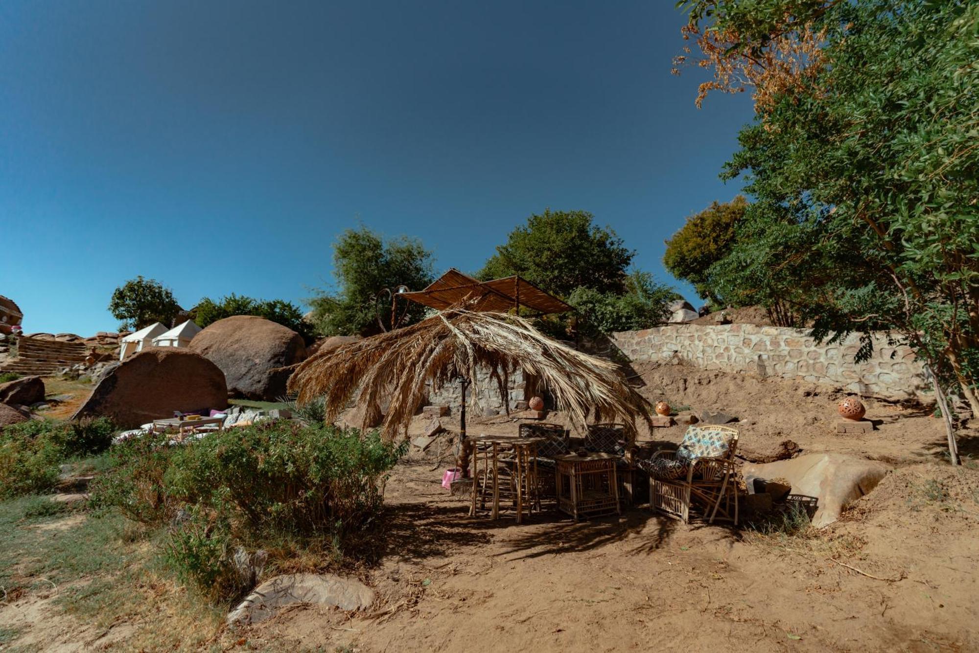 Krouma Camp&Ecolodge Aswan Exterior foto