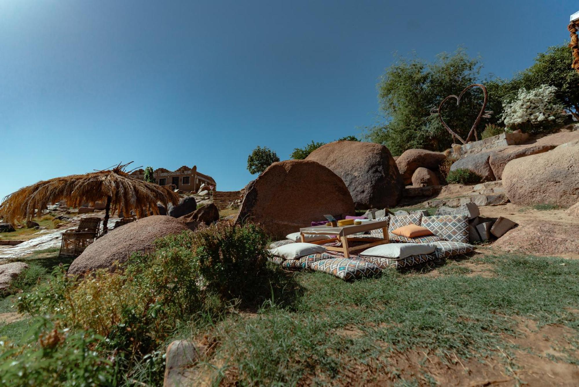 Krouma Camp&Ecolodge Aswan Exterior foto